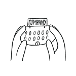 handdrawn number finished